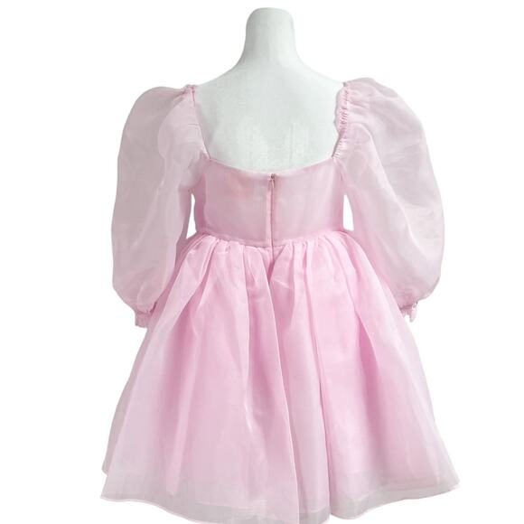 Selkie Puff Pink Ruffle Cupcake Dress - Picture 2 of 7